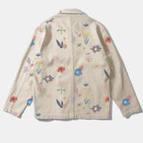 Chaqueta Worker Print - ECRU