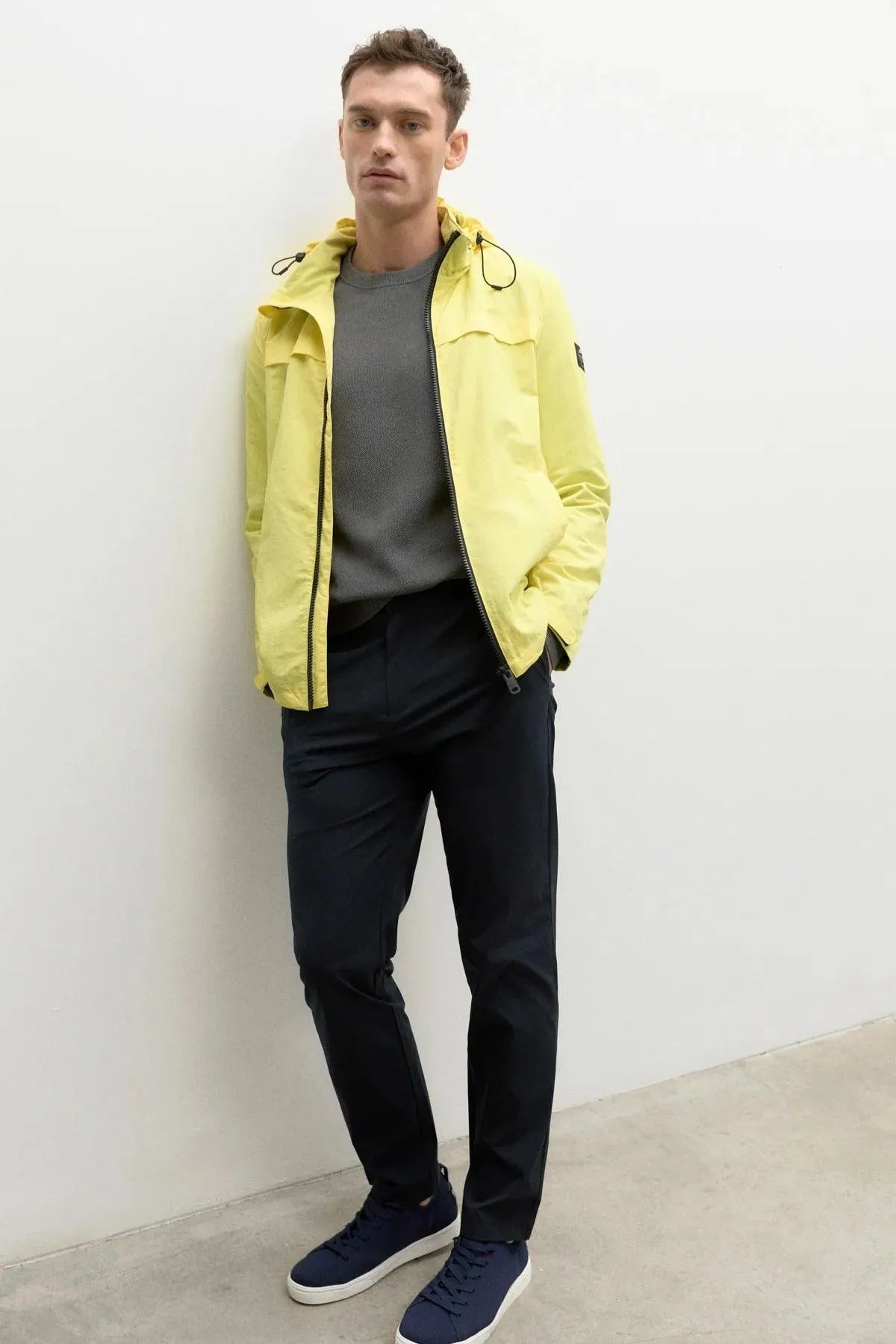 Chubasquero Ecoalf de Hombre Benia Lemonade - ECRU