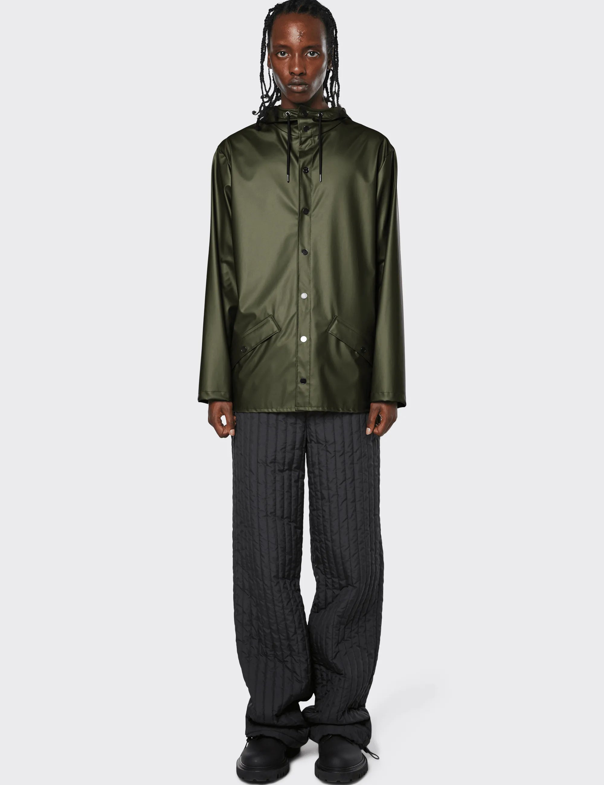 Chubasquero Rains Unisex Evergreen - ECRU