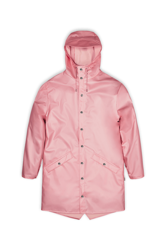 Chubasquero RAINS Unisex Long Jacket Pink Sky - ECRU