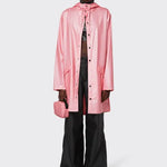 Chubasquero RAINS Unisex Long Jacket Pink Sky - ECRU