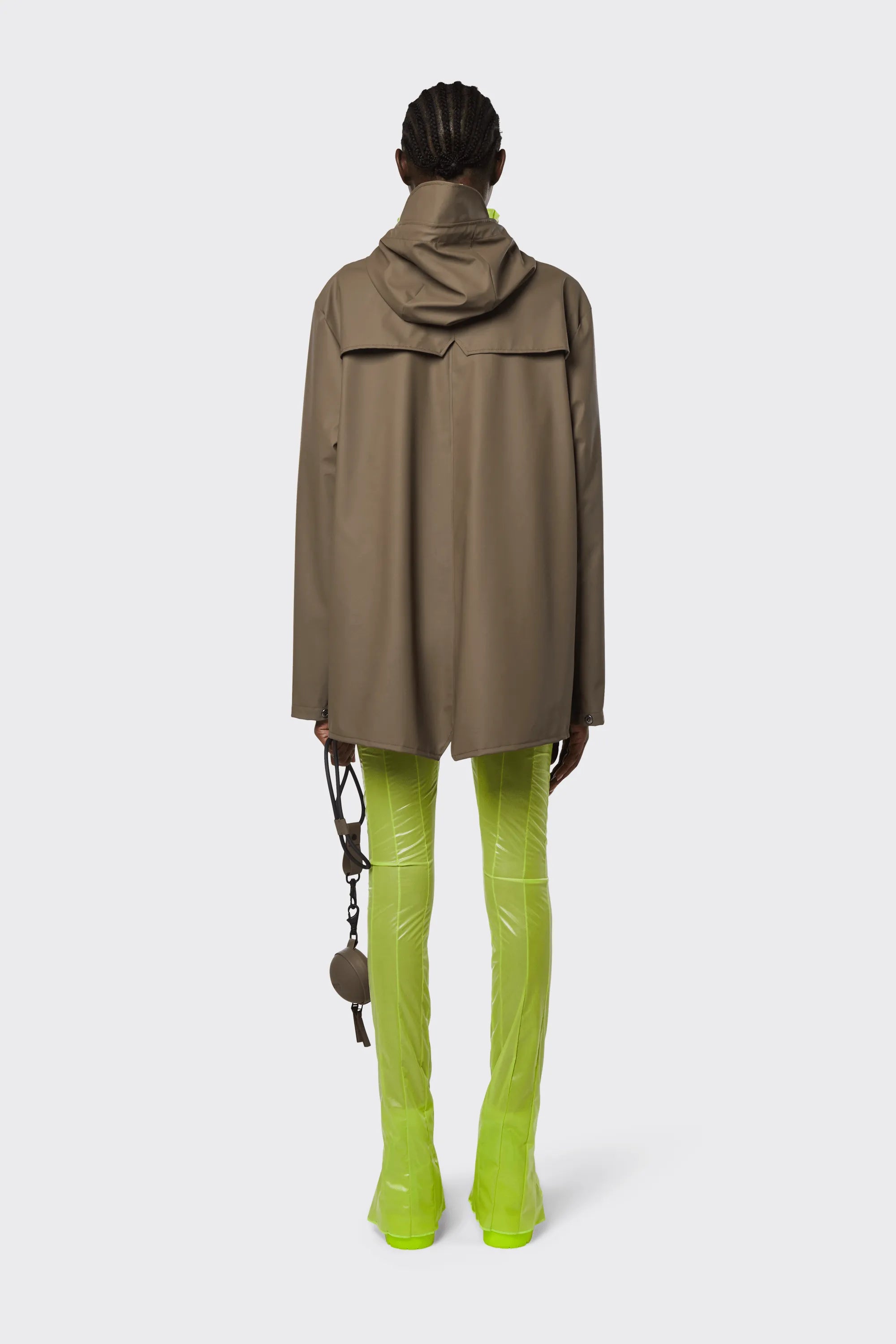 Chubasquero Rains Unisex Wood - ECRU