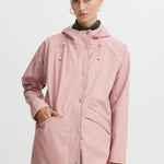 Chubasquero Tazi Ash Rose - ECRU