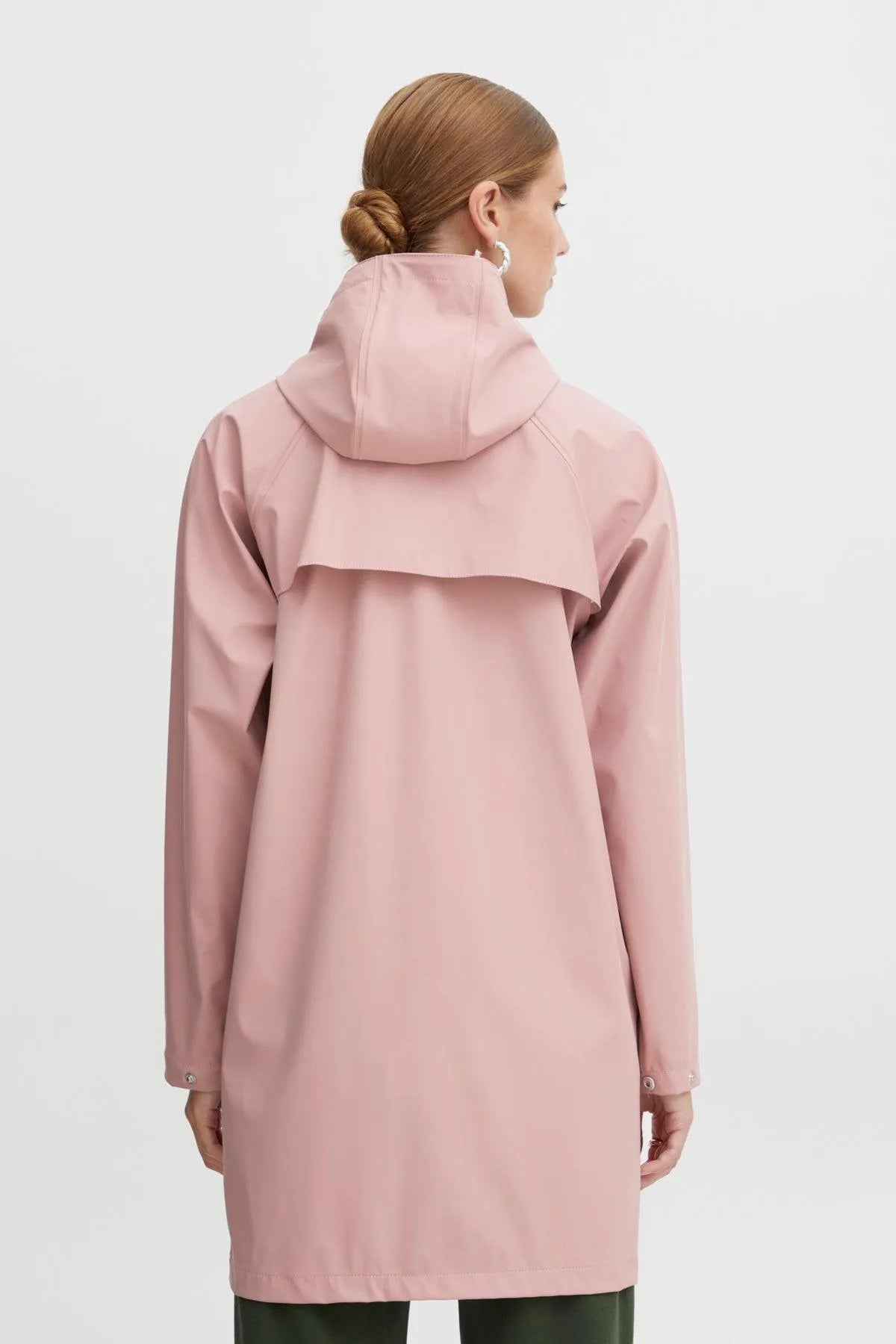 Chubasquero Tazi Ash Rose - ECRU