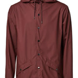 Chubasquero unisex Granate - ECRU