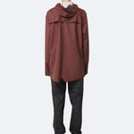 Chubasquero unisex Granate - ECRU