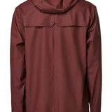 Chubasquero unisex Granate - ECRU