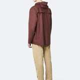 Chubasquero unisex Granate - ECRU