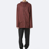 Chubasquero unisex Granate - ECRU