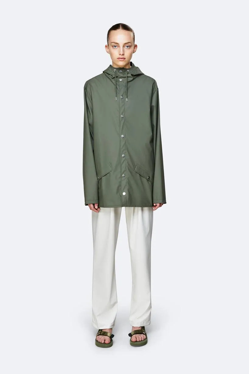 Chubasquero unisex Olive - ECRU