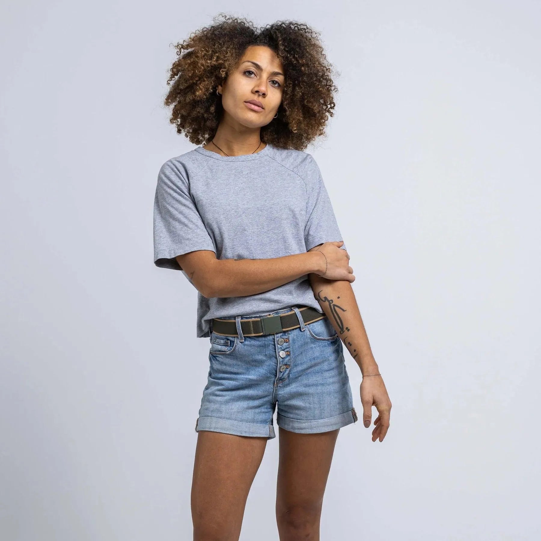 Cinturón Arcade Talla Única Carto A2 Ivy Green Sand - ECRU