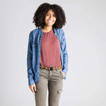 Cinturón Creosote Slim Vermilion - ECRU