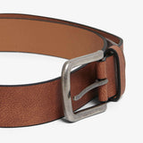 Cinturón de piel sinténtica Cray - ECRU