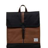 City Mid-Volumen Saddle Black - ECRU