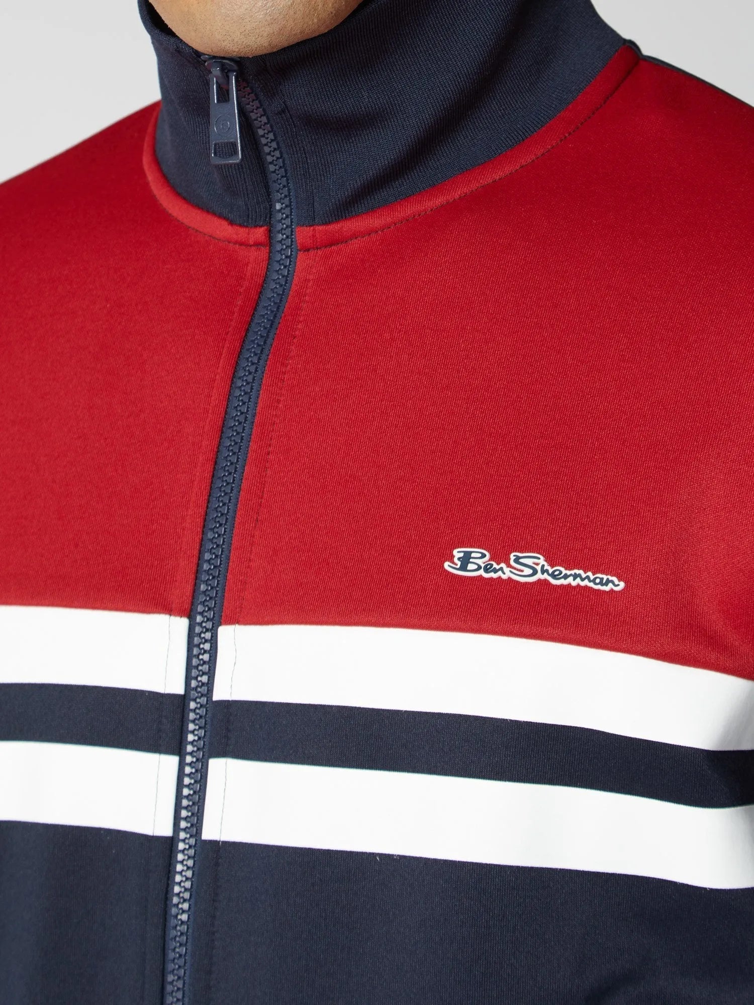 Colour Block Tricot - ECRU