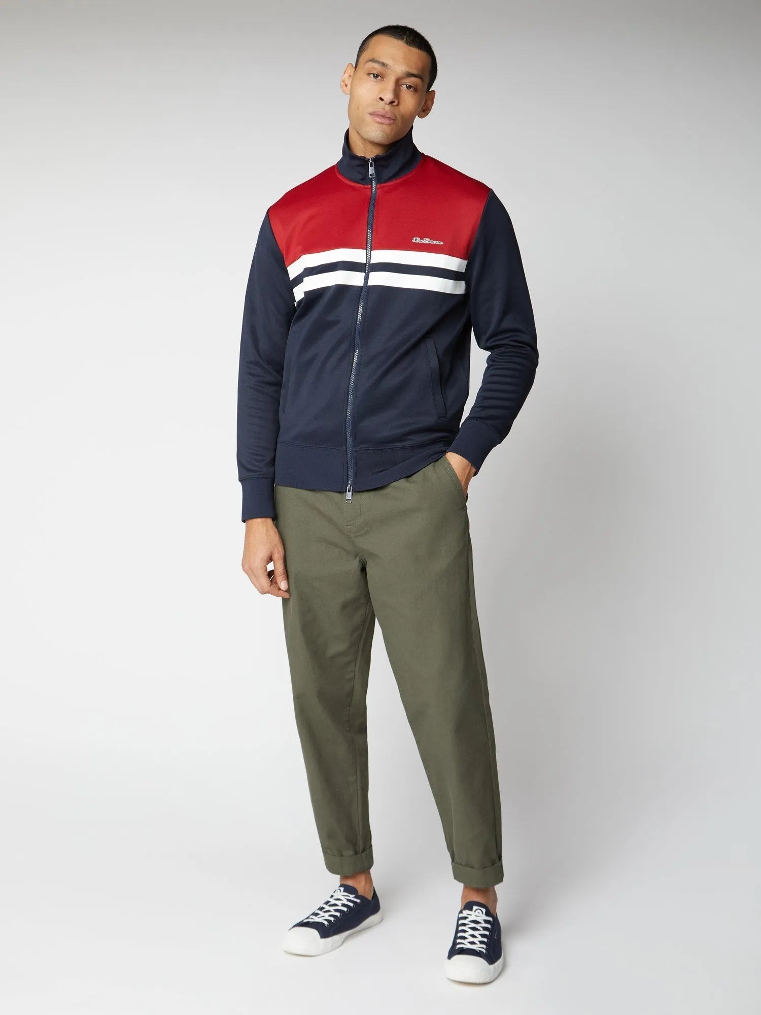 Colour Block Tricot - ECRU