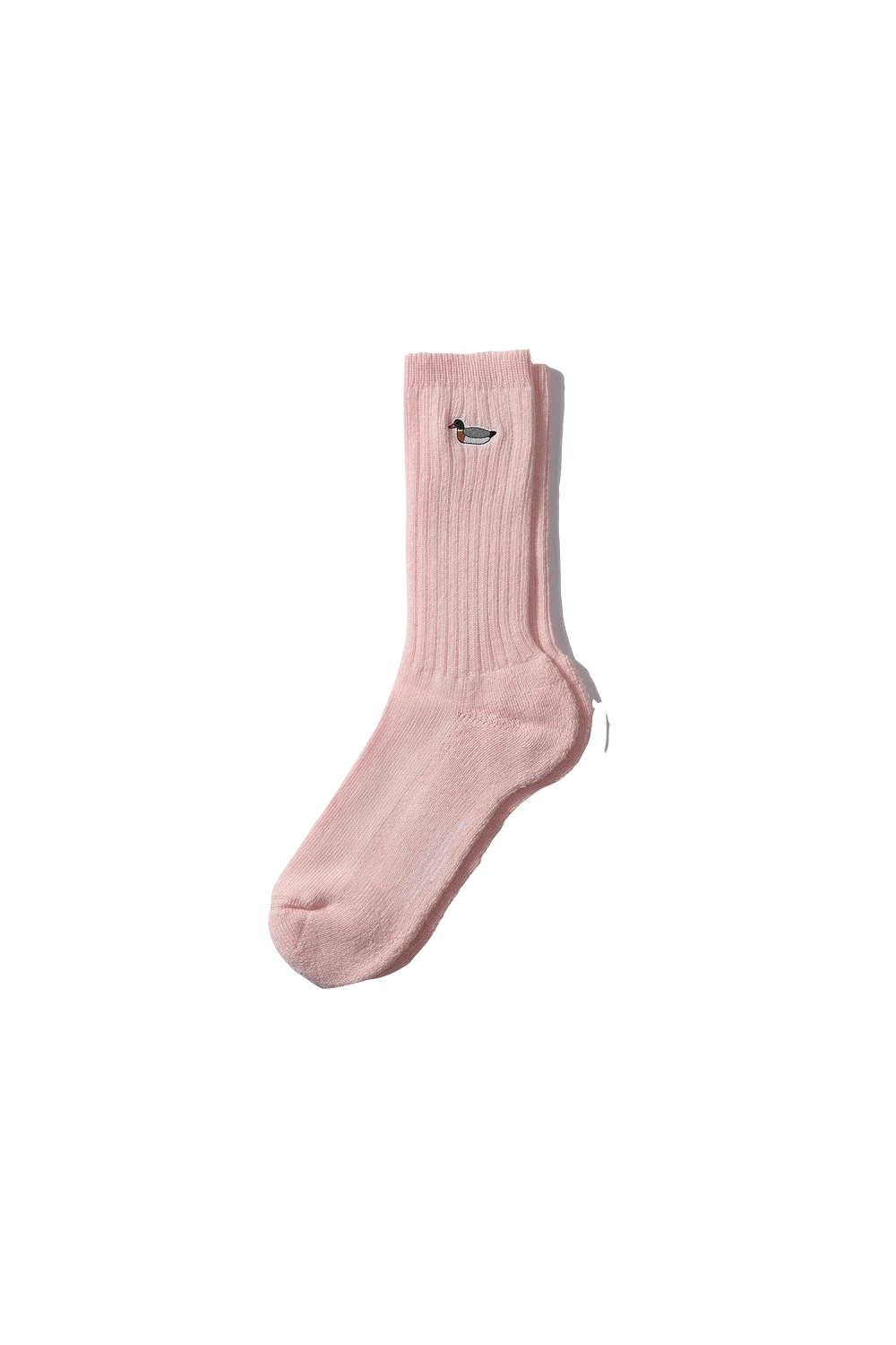 Duck Sock Plain Pink - ECRU