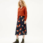 Falda Amelie Flowers - ECRU