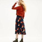 Falda Amelie Flowers - ECRU