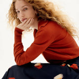 Falda Amelie Flowers - ECRU