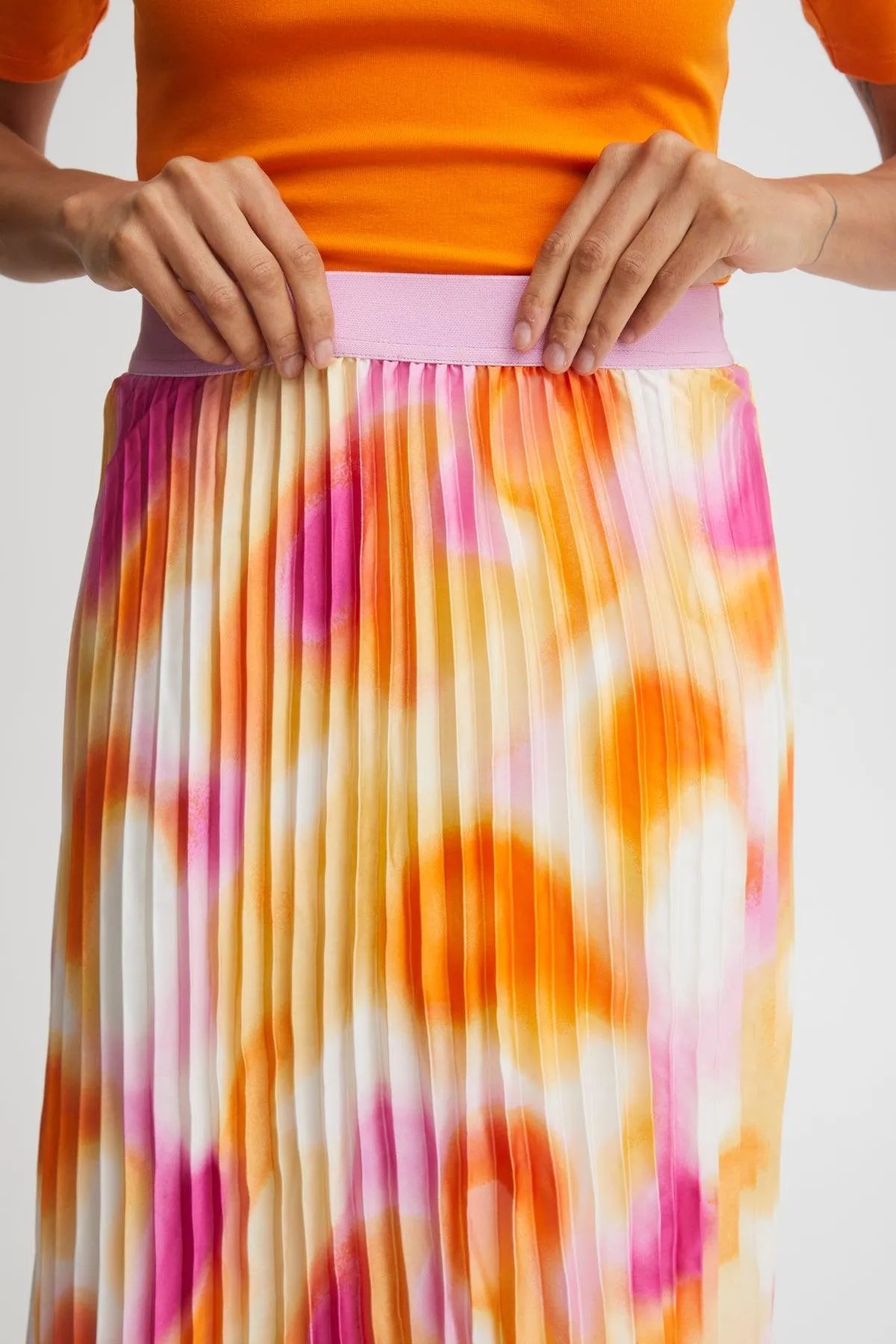 Falda B.Young Elano Raspberry Rose - ECRU