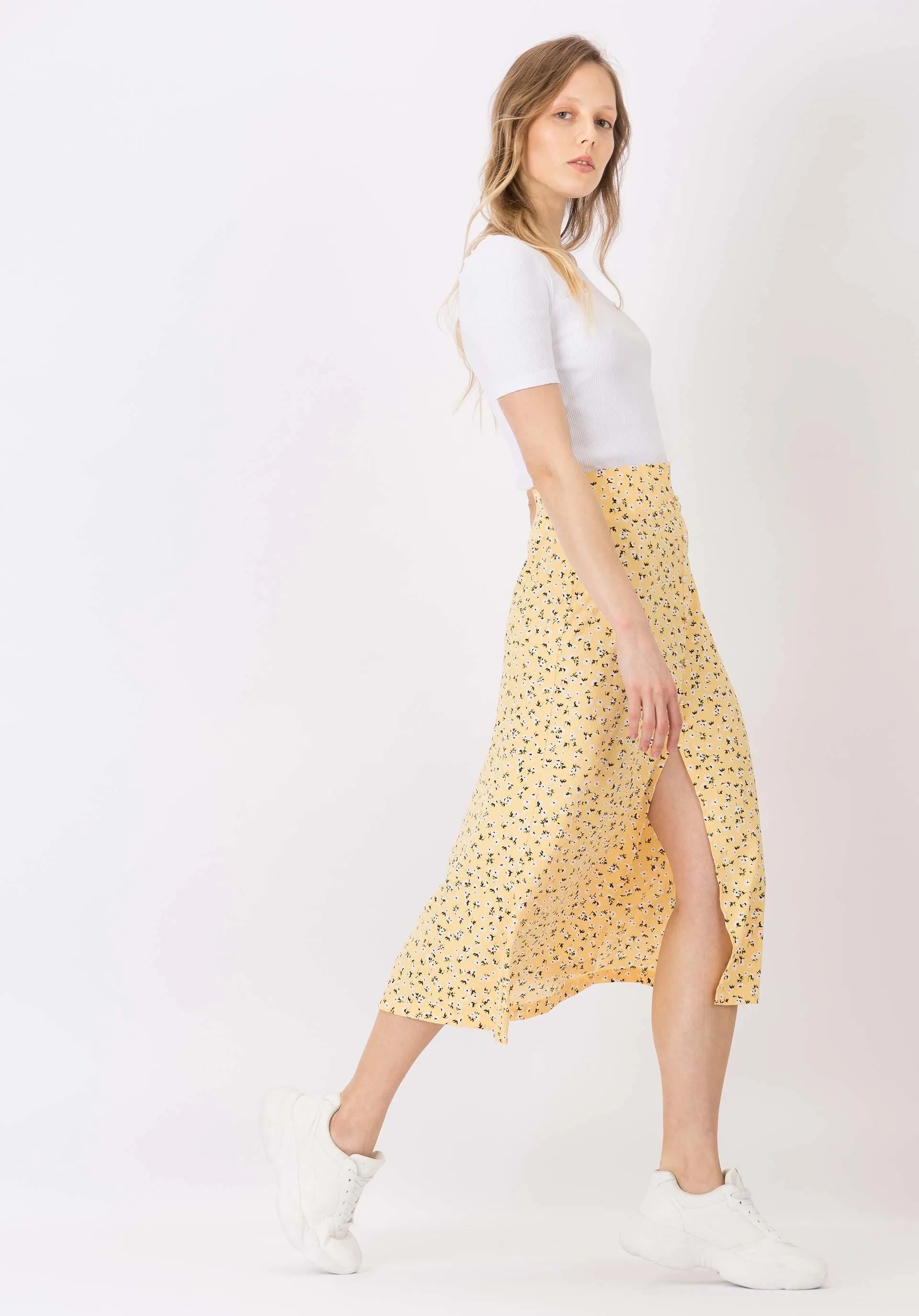 Falda Cindirela - ECRU