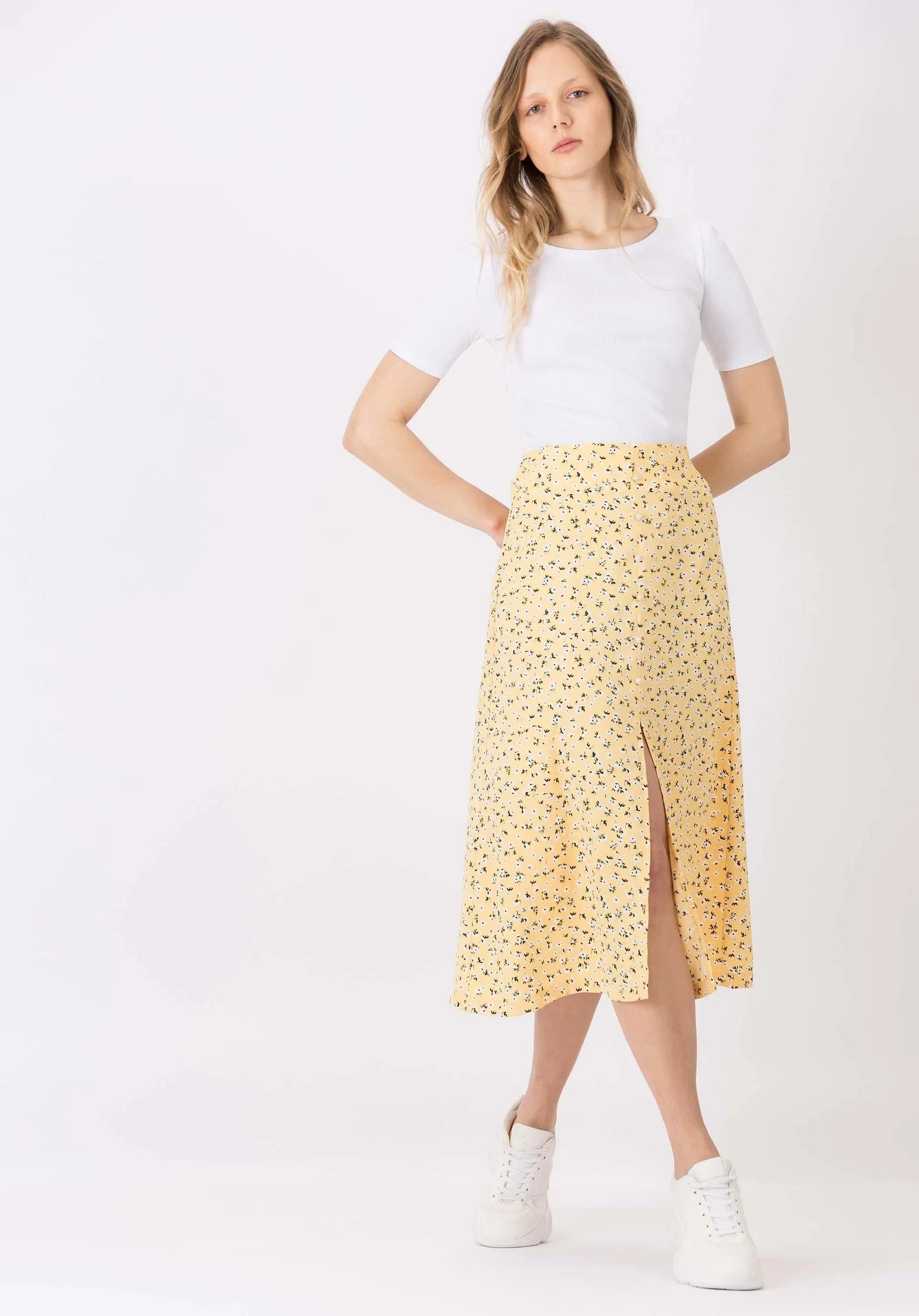 Falda Cindirela - ECRU