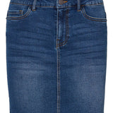 Falda Denim Mini - ECRU