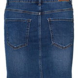 Falda Denim Mini - ECRU