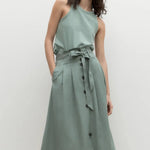 Falda Ecoalf Kioko Thyme - ECRU