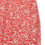 Falda ICHI Carolina Poppy Red - ECRU