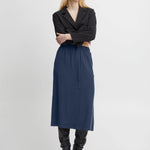 Falda ICHI Filuni Total Eclipse - ECRU