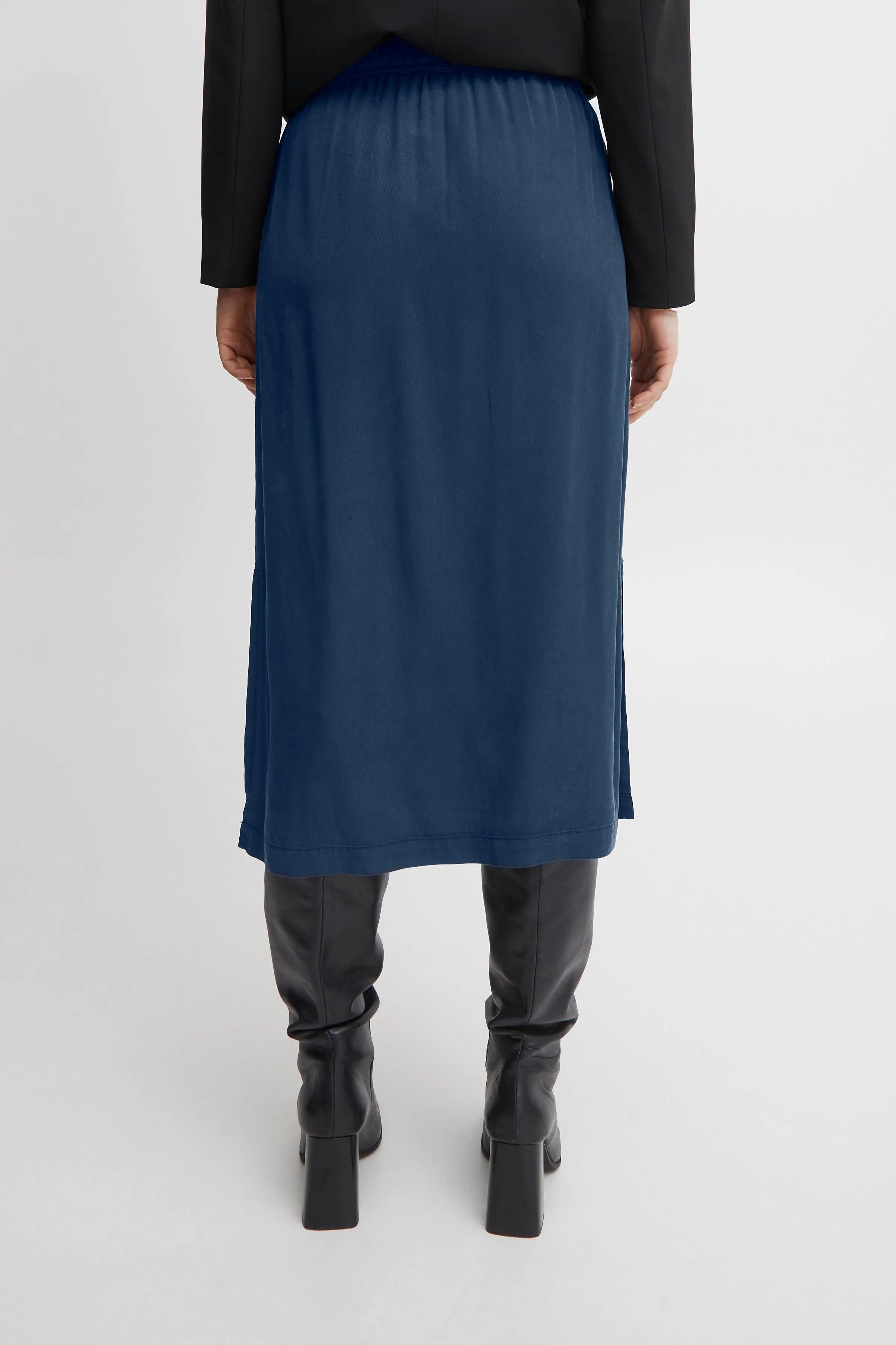 Falda ICHI Filuni Total Eclipse - ECRU