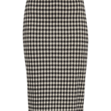 Falda Kate Checky - ECRU