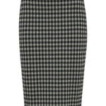 Falda Kate Checky - ECRU