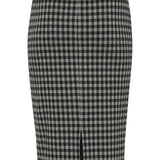 Falda Kate Checky - ECRU