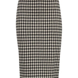 Falda Kate Checky - ECRU