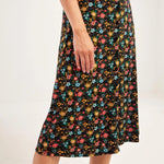 Falda Larga Garden - ECRU