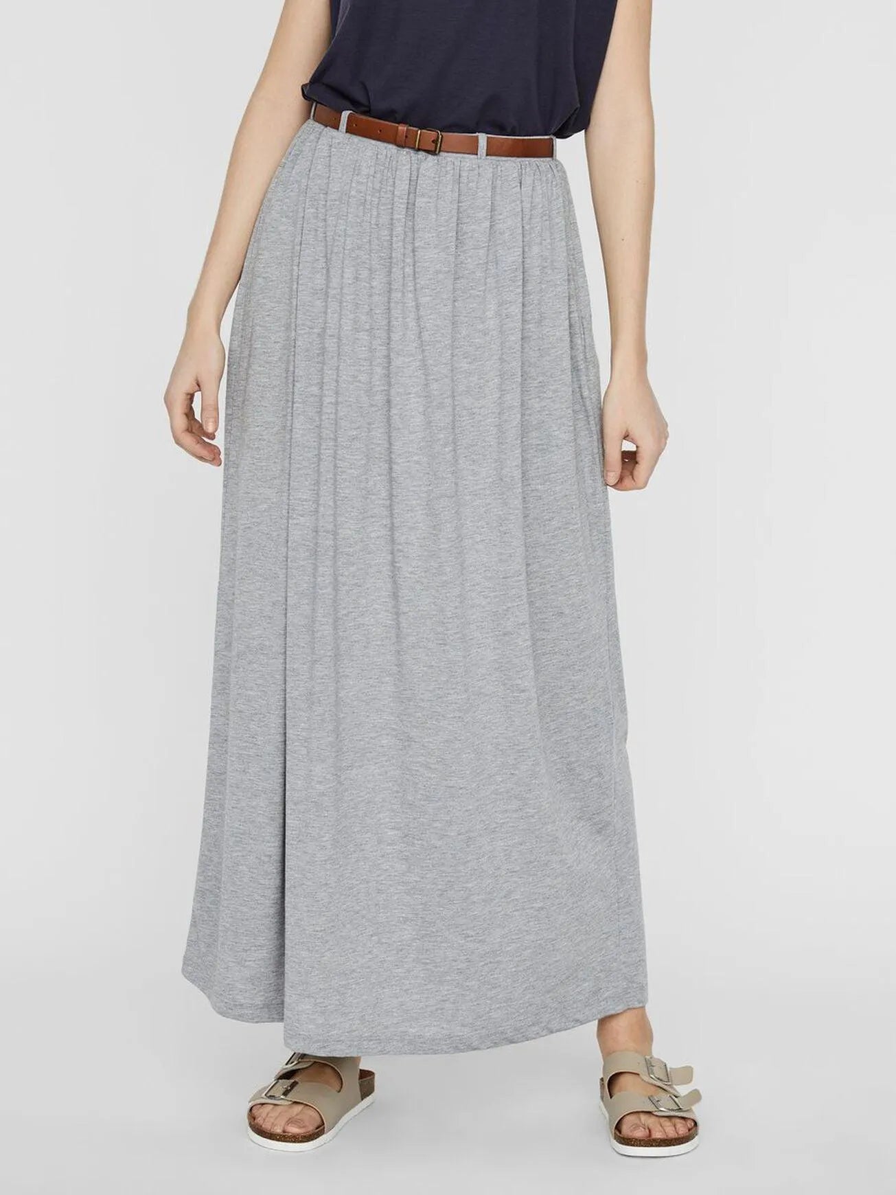 Falda Maxi Linn - ECRU