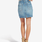 Falda Midi Indigo Beach - ECRU