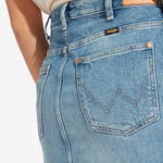 Falda Midi Indigo Beach - ECRU