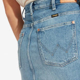 Falda Midi Indigo Beach - ECRU