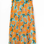 Falda plisada papayas - ECRU