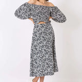 Falda Roxette 2 - ECRU