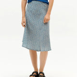 Falda Thinking Mu Blue Small Spots Amelie - ECRU