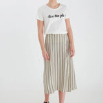 Falda Tiffany - ECRU