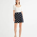 Falda Tulipan Soles - ECRU