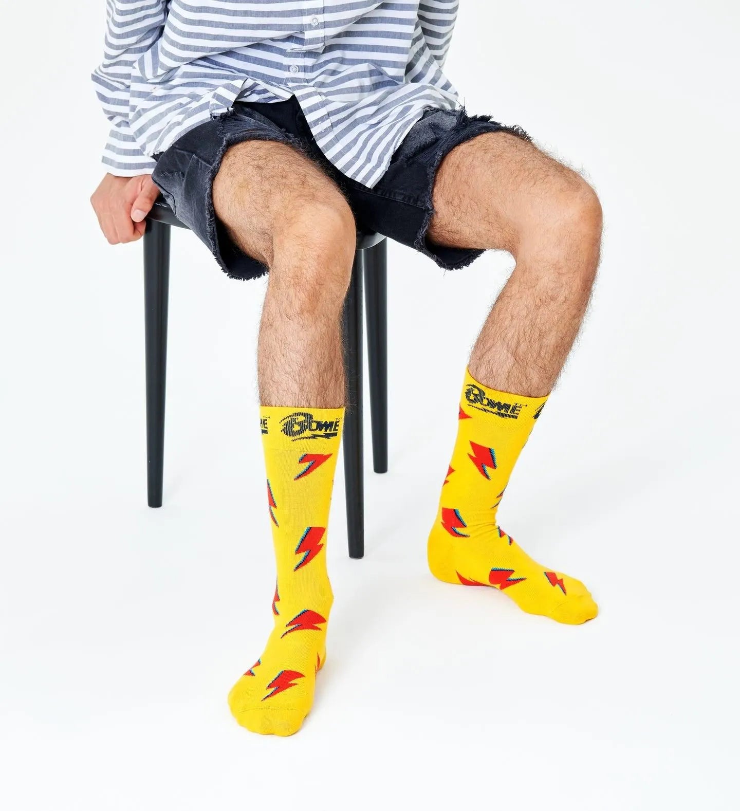 Flashy Bowie Sock - ECRU