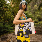 Foulard Verb to Do Enjoy Time - ECRU