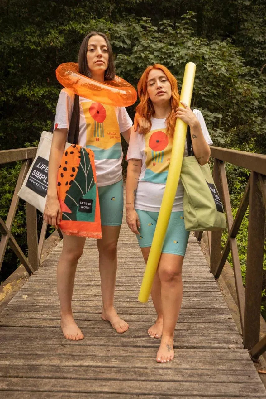 Foulard Verb to Do True Love - ECRU